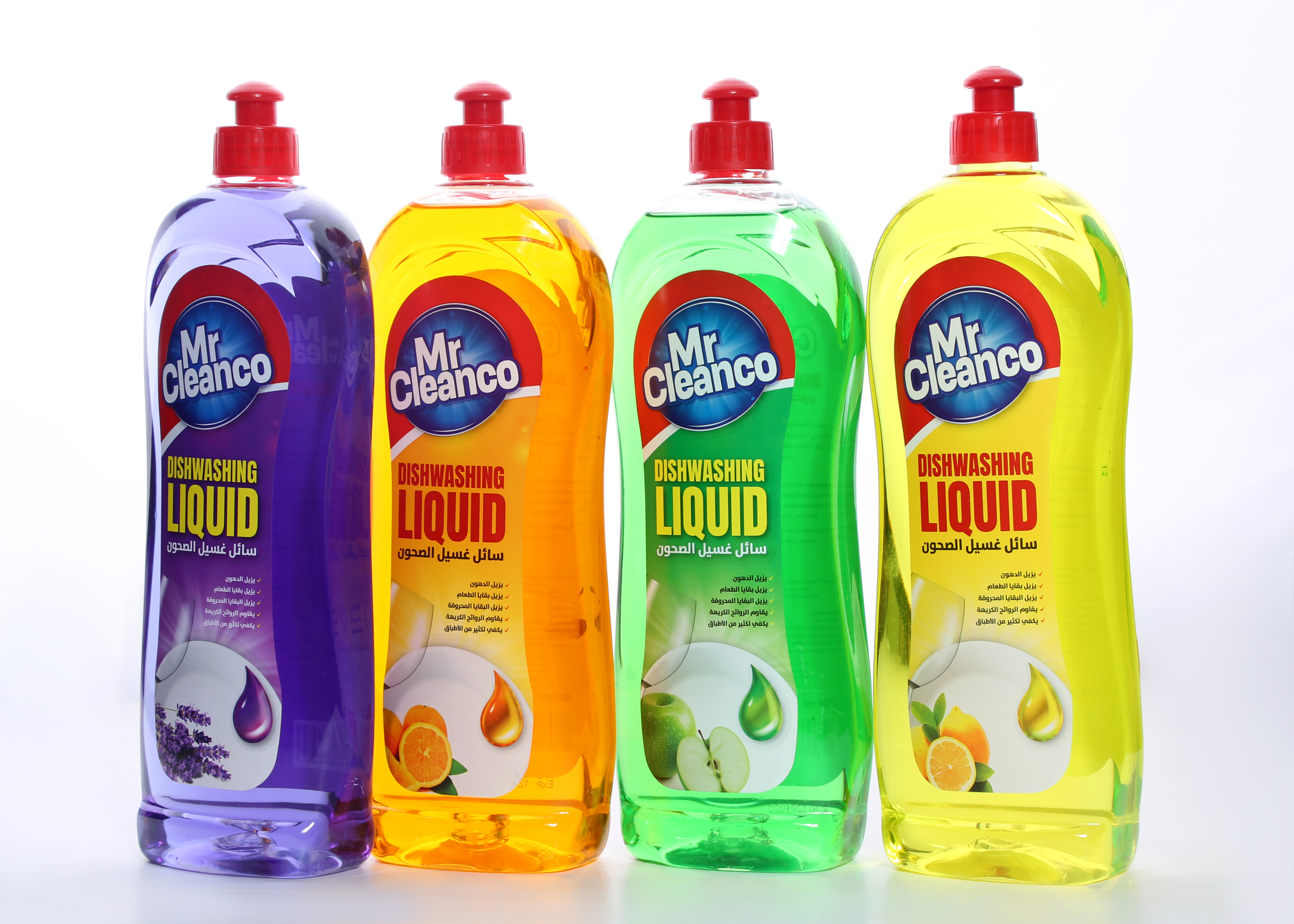 Mr Cleanco dishwashing liquid range